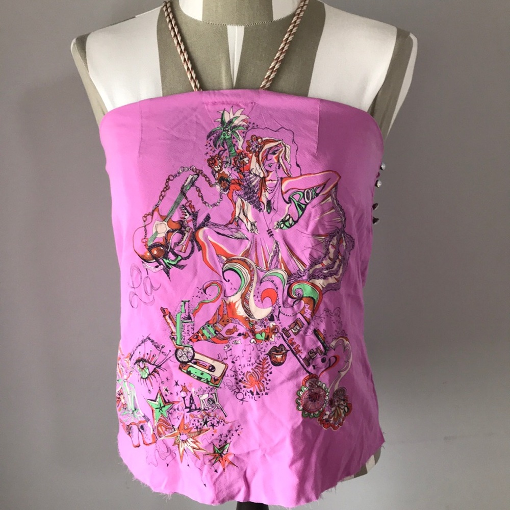 La Rok Silk Top
